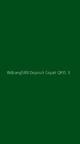 Tampilan Antarmuka Aplikasi Wdbang588 Deposit Cepat Qris - 3