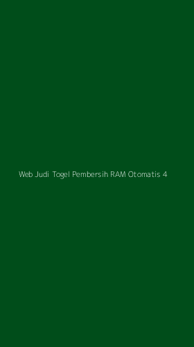 Tampilan Antarmuka Aplikasi Web Judi Togel Pembersih Ram Otomatis - 4
