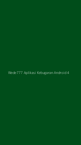 Tampilan Antarmuka Aplikasi Wede777 Aplikasi Kebugaran Android - 4