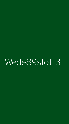 Tampilan Antarmuka Aplikasi Wede89slot - 3