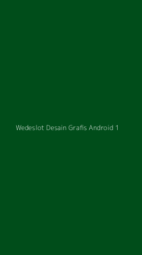 Tampilan Antarmuka Aplikasi Wedeslot Desain Grafis Android - 1