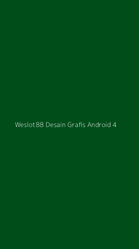Tampilan Antarmuka Aplikasi Weslot88 Desain Grafis Android - 4