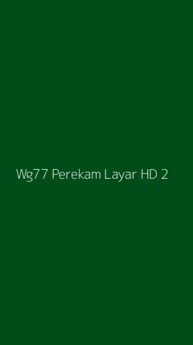 Tampilan Antarmuka Aplikasi Wg77 Perekam Layar Hd - 2