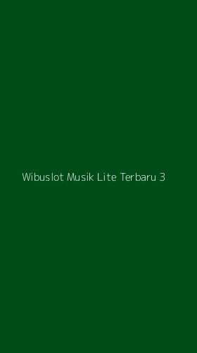 Tampilan Antarmuka Aplikasi Wibuslot Musik Lite Terbaru - 3