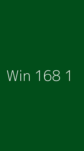 Tampilan Antarmuka Aplikasi Win 168 - 1
