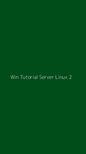Tampilan Antarmuka Aplikasi Win Tutorial Server Linux - 2