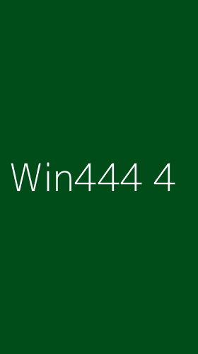 Tampilan Antarmuka Aplikasi Win444 - 4