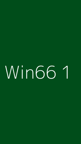 Tampilan Antarmuka Aplikasi Win66 - 1