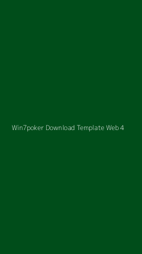 Tampilan Antarmuka Aplikasi Win7poker Download Template Web - 4