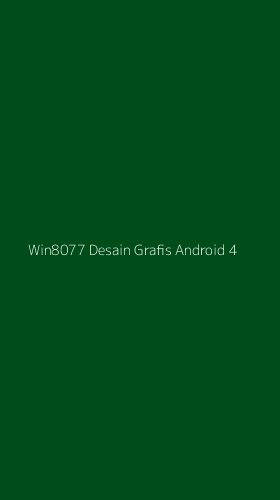 Tampilan Antarmuka Aplikasi Win8077 Desain Grafis Android - 4