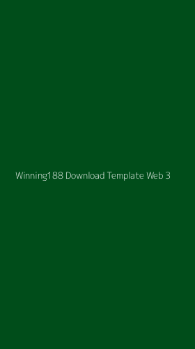 Tampilan Antarmuka Aplikasi Winning188 Download Template Web - 3
