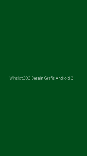 Tampilan Antarmuka Aplikasi Winslot303 Desain Grafis Android - 3