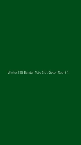 Tampilan Antarmuka Aplikasi Winter138 Bandar Toto Slot Gacor Resmi - 1
