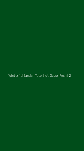 Tampilan Antarmuka Aplikasi Winter4d Bandar Toto Slot Gacor Resmi - 2