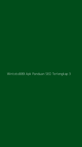 Tampilan Antarmuka Aplikasi Wintoto889 Apk Panduan Seo Terlengkap - 3