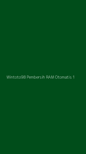 Tampilan Antarmuka Aplikasi Wintoto98 Pembersih Ram Otomatis - 1