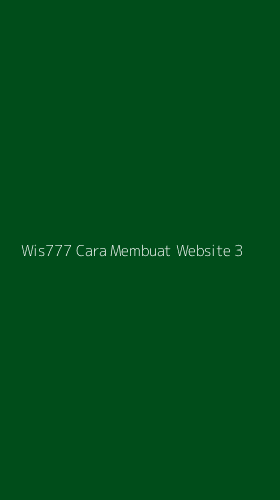 Tampilan Antarmuka Aplikasi Wis777 Cara Membuat Website - 3