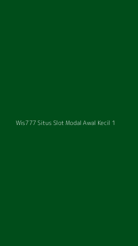 Tampilan Antarmuka Aplikasi Wis777 Situs Slot Modal Awal Kecil - 1