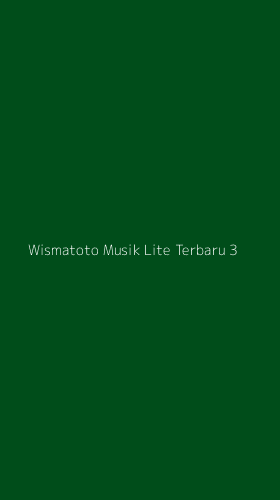 Tampilan Antarmuka Aplikasi Wismatoto Musik Lite Terbaru - 3