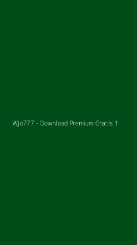 Tampilan Antarmuka Aplikasi Wjo777 - Download Premium Gratis - 1