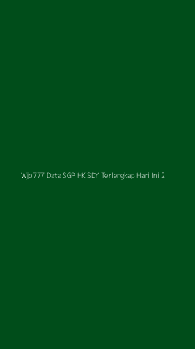 Tampilan Antarmuka Aplikasi Wjo777 Data Sgp Hk Sdy Terlengkap Hari Ini - 2