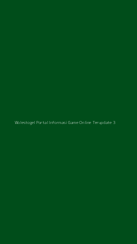 Tampilan Antarmuka Aplikasi Wolestogel Portal Informasi Game Online Terupdate - 3