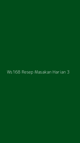 Tampilan Antarmuka Aplikasi Ws168 Resep Masakan Harian - 3