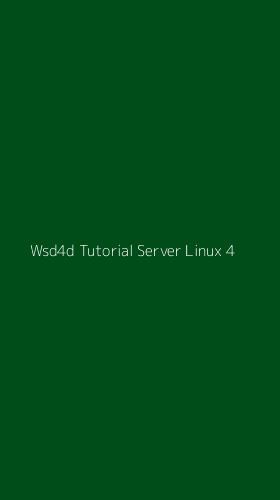 Tampilan Antarmuka Aplikasi Wsd4d Tutorial Server Linux - 4