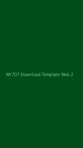 Tampilan Antarmuka Aplikasi Wt707 Download Template Web - 2