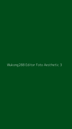 Tampilan Antarmuka Aplikasi Wukong288 Editor Foto Aesthetic - 3