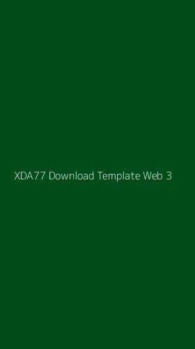 Tampilan Antarmuka Aplikasi Xda77 Download Template Web - 3