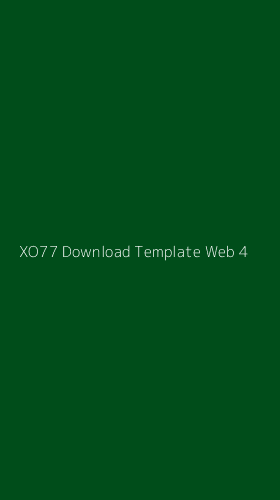 Tampilan Antarmuka Aplikasi Xo77 Download Template Web - 4