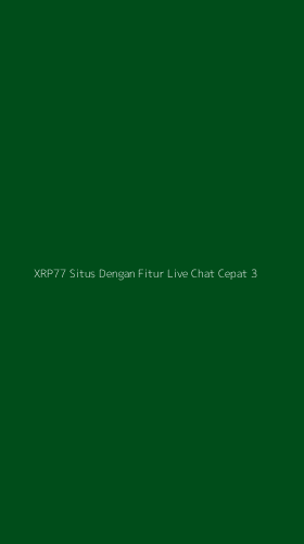 Tampilan Antarmuka Aplikasi Xrp77 Situs Dengan Fitur Live Chat Cepat - 3