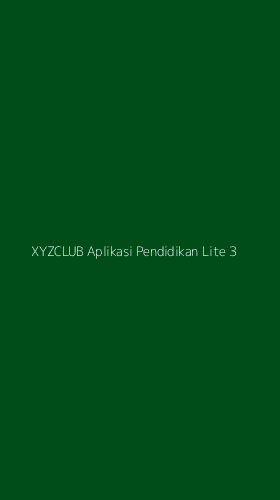 Tampilan Antarmuka Aplikasi Xyzclub Aplikasi Pendidikan Lite - 3