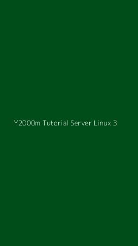 Tampilan Antarmuka Aplikasi Y2000m Tutorial Server Linux - 3