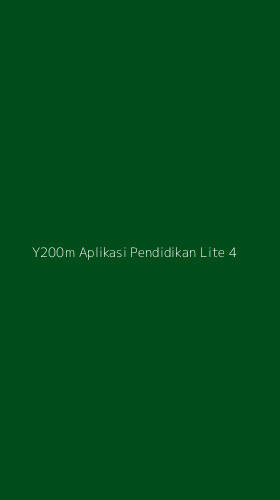 Tampilan Antarmuka Aplikasi Y200m Aplikasi Pendidikan Lite - 4