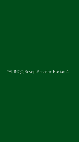 Tampilan Antarmuka Aplikasi Yakinqq Resep Masakan Harian - 4