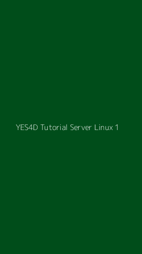 Tampilan Antarmuka Aplikasi Yes4d Tutorial Server Linux - 1