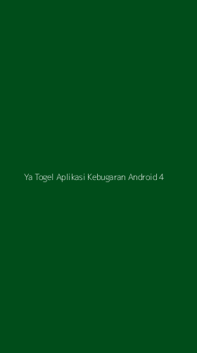 Tampilan Antarmuka Aplikasi Ya Togel Aplikasi Kebugaran Android - 4