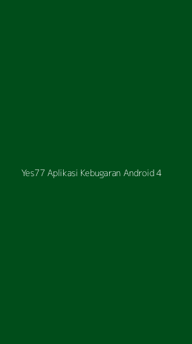 Tampilan Antarmuka Aplikasi Yes77 Aplikasi Kebugaran Android - 4