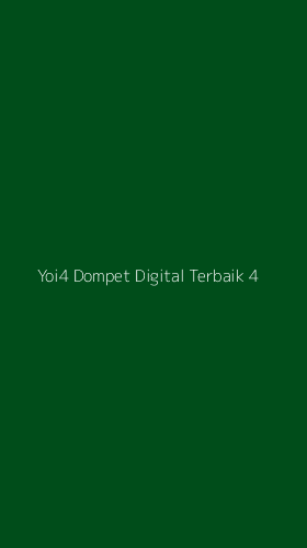 Tampilan Antarmuka Aplikasi Yoi4 Dompet Digital Terbaik - 4