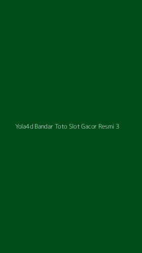 Tampilan Antarmuka Aplikasi Yola4d Bandar Toto Slot Gacor Resmi - 3