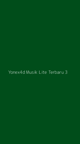Tampilan Antarmuka Aplikasi Yonex4d Musik Lite Terbaru - 3