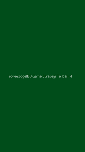 Tampilan Antarmuka Aplikasi Yowestogel88 Game Strategi Terbaik - 4