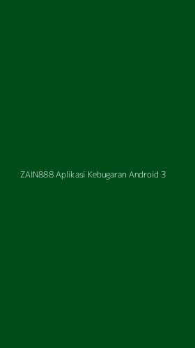 Tampilan Antarmuka Aplikasi Zain888 Aplikasi Kebugaran Android - 3