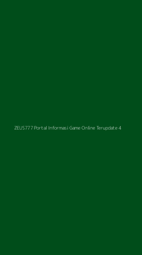 Tampilan Antarmuka Aplikasi Zeus777 Portal Informasi Game Online Terupdate - 4