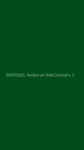 Tampilan Antarmuka Aplikasi Zientogel Pembersih Ram Otomatis - 3