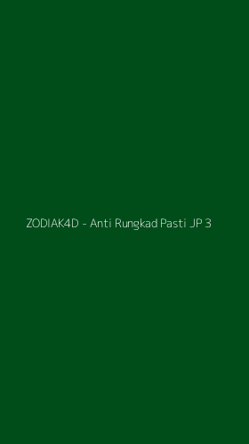 Tampilan Antarmuka Aplikasi ZODIAK4D - Anti Rungkad Pasti JP - 3