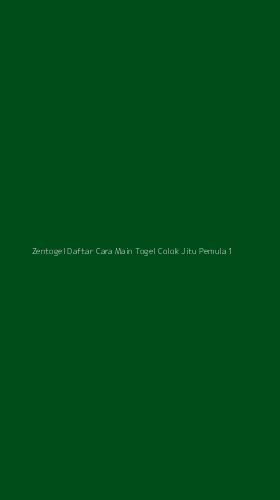 Tampilan Antarmuka Aplikasi Zentogel Daftar Cara Main Togel Colok Jitu Pemula - 1