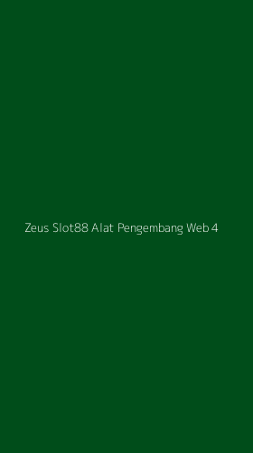 Tampilan Antarmuka Aplikasi Zeus Slot88 Alat Pengembang Web - 4